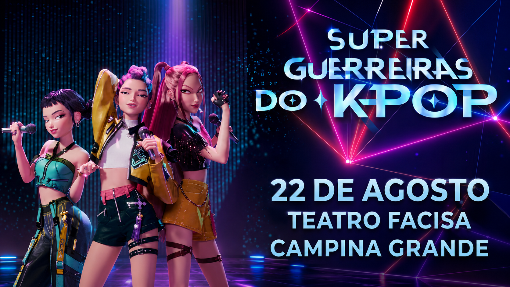 Super Guerreiras do K-Pop no Teatro
