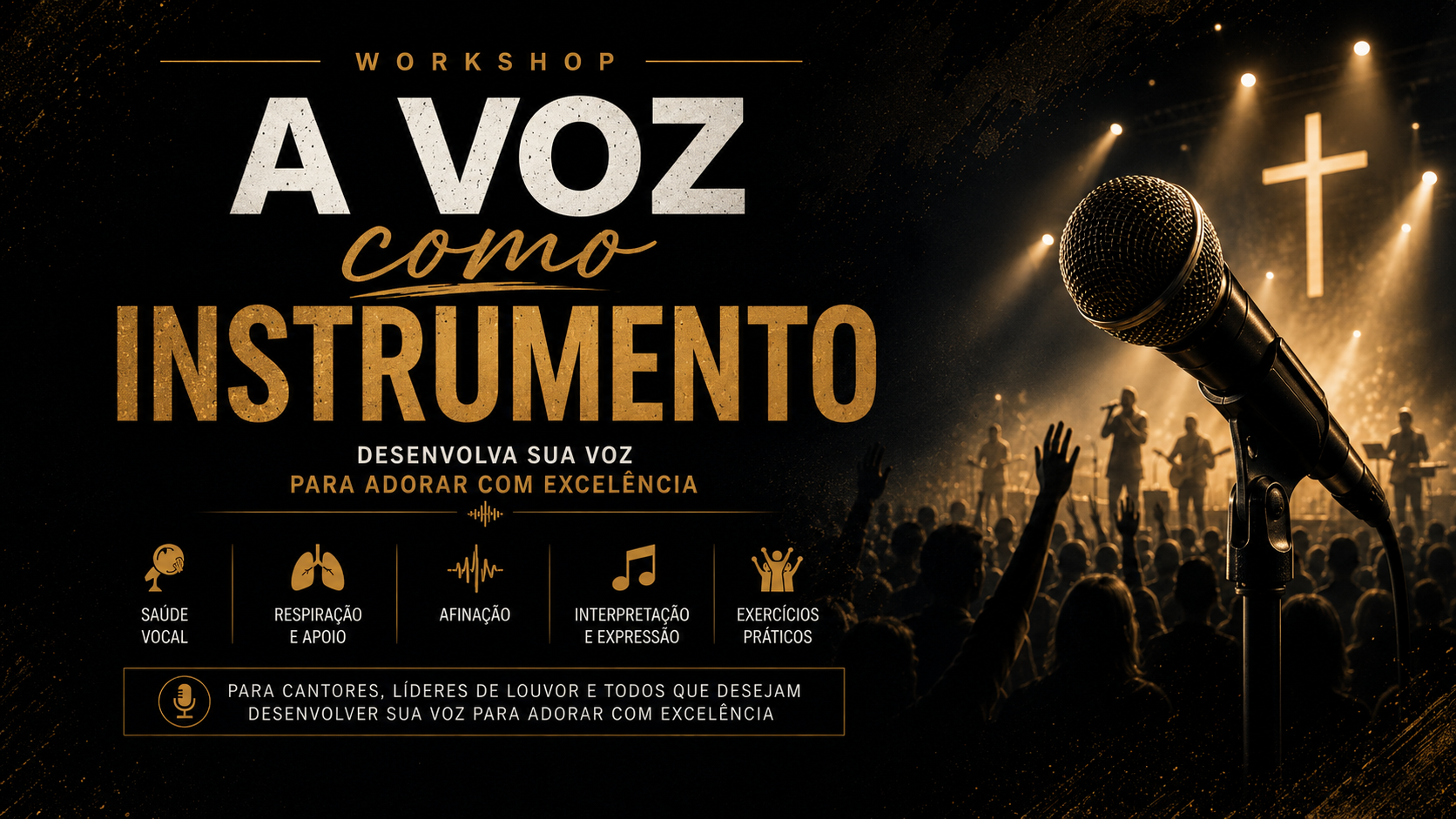 Workshop Técnica Vocal — A Voz Como Instrumento