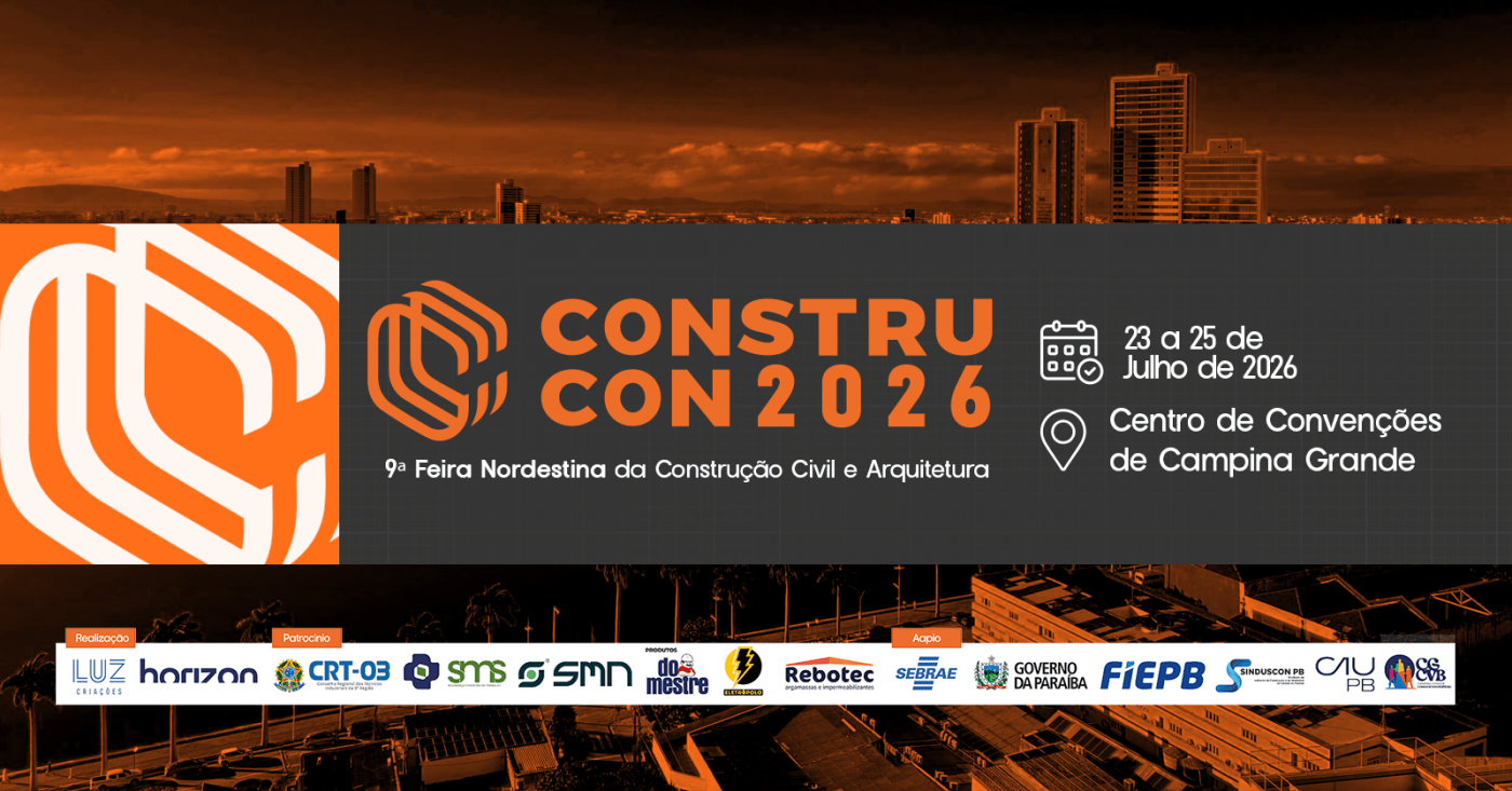 Feira Construcon 2026 — 9ª Feira Nordestina da Construção Civil e Arquitetura