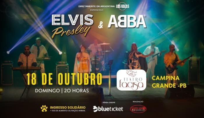Espetáculo ABBA & Elvis